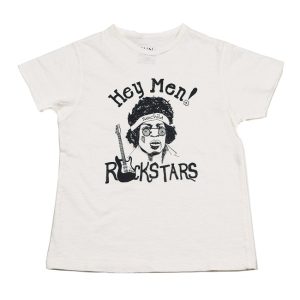 T-shirt Rockstars – blanc
