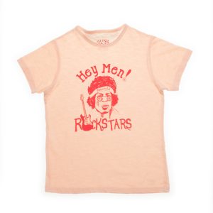 T-shirt en coton “Rockstar” – rose
