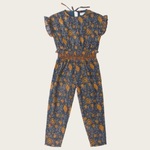 Combinaison Lilas bleu marine