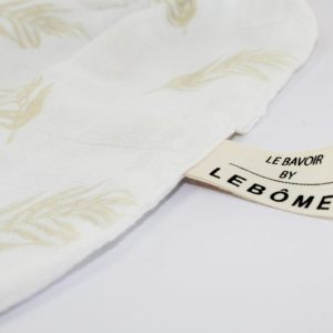 Bavoir James – Feuilles