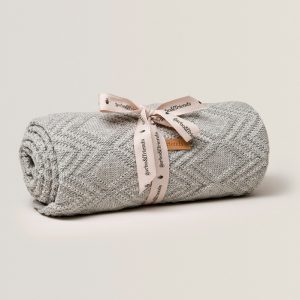 Couverture en coton – Ollie sand