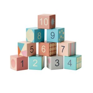 Jeux de cubes en bois