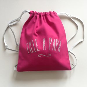 Sac à dos “Fille à papa”