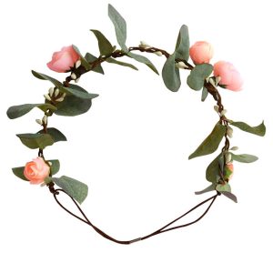 Couronne Maëlle – rose dragée