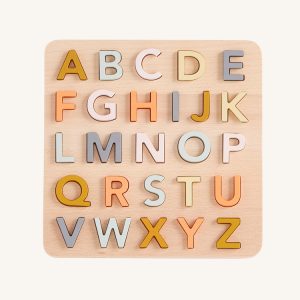 Puzzle abécédaire en bois