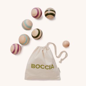 Jeu de boules en bois