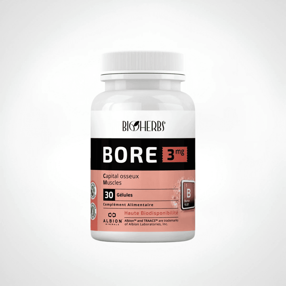 BIOHERBS BORE 3MG 30 GELULES