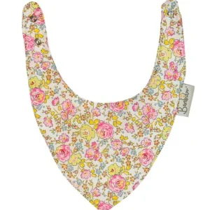 Bavoir Bandana Félicité Rose Liberty