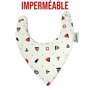 Bavoir Bandana Imperméable Petits Bateaux
