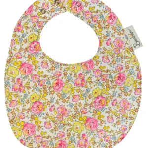 Bavoir Classique Félicité Rose Liberty