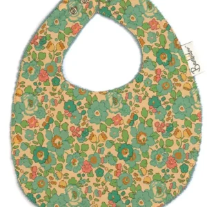 Bavoir Classique Vert Betsy Liberty