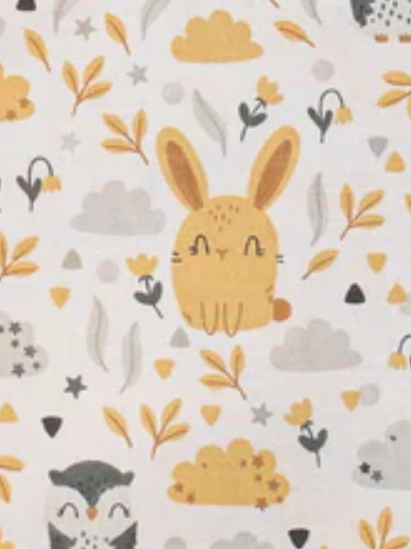 Pack de 3 Bavoirs Bandana Lapinou – Image 2