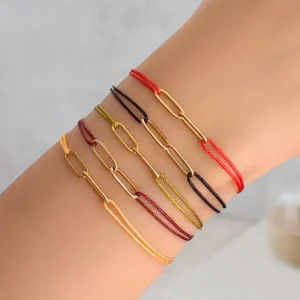 Bracelet Cordon- Fall palette