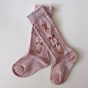 Chaussettes DALIA – Vieux Rose