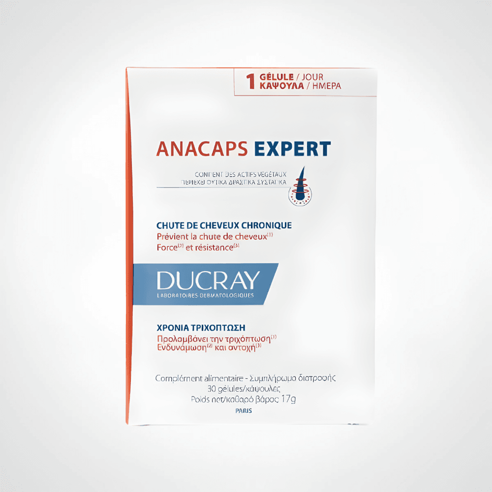 DUCRAY ANACAPS EXPERT CHEVEUX/ONGLES 30 GELULES