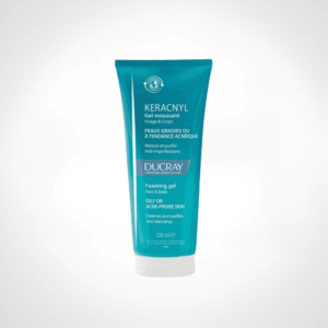 DUCRAY KERACNYL Gel Moussant Visage et Corps 200ml