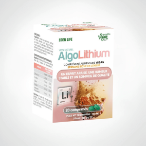 EDEN LIFE ALGOLITHIUM 20 COMPRIMES