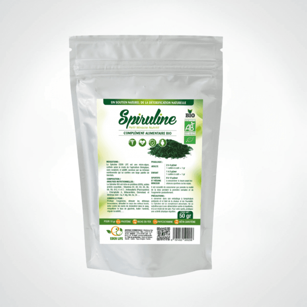 EDEN LIFE SPIRULINE PAILLETTES 50GR