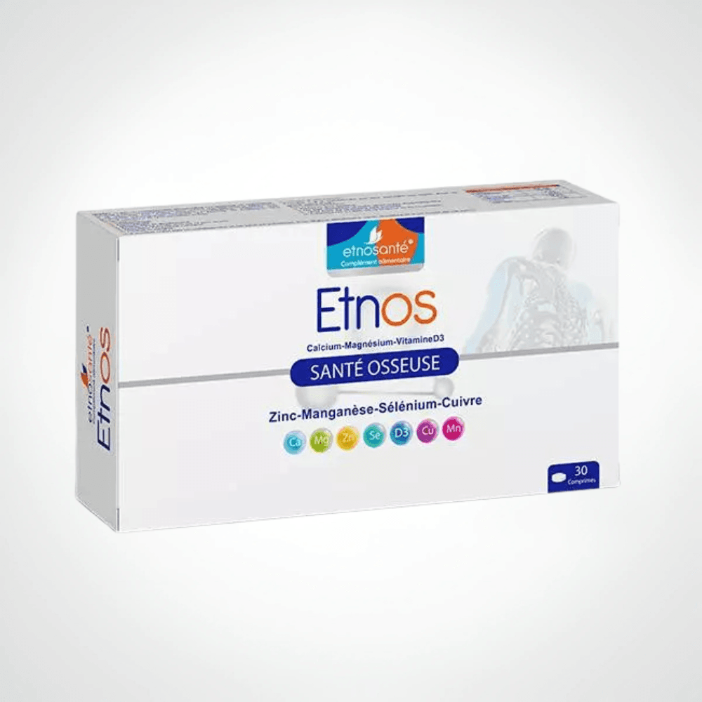 ETNOSANTE ETHNOS CALCIUM + MAGNESIUM + VIT D3 30 COMPRIMES