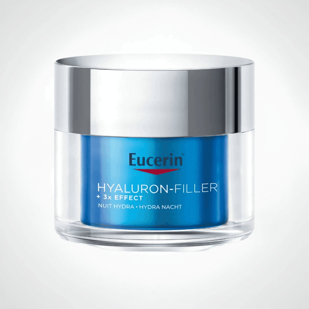 EUCERIN HYALURON FILLER + 3 EFFECT Gel Creme Soin Nuit Booster D Hydratation 50ML