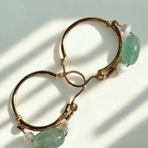 Boucles d’oreilles Éclat Marin