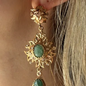 Boucles d’oreilles Éclats Solaires