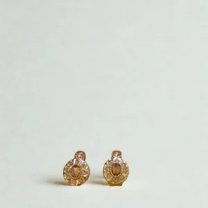 Boucles d’oreilles Fleur d’Or