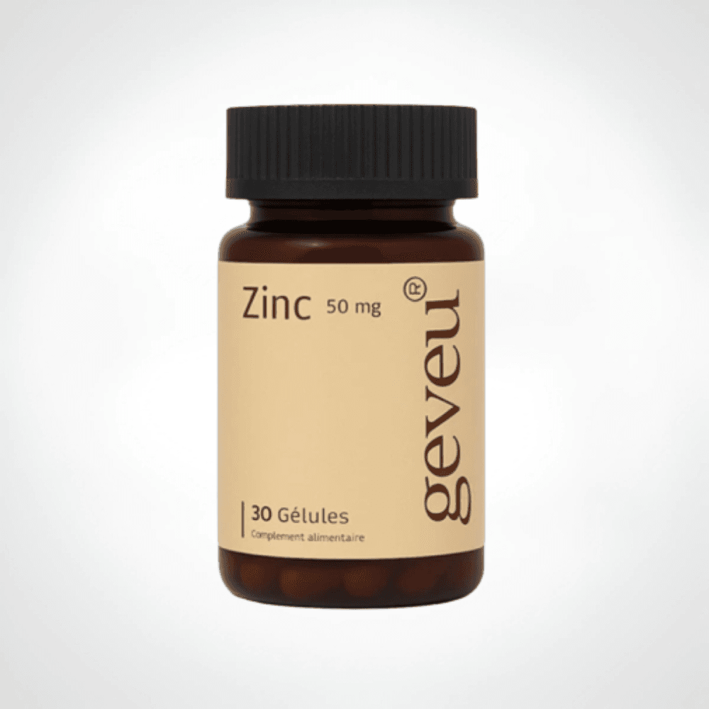 GEVEU ZINC 50MG 30 GELULES