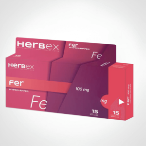 HERBEX Fer 100mg 15 capsules