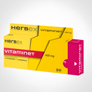 HERBEX Vitaminet 400mg 30 capsules