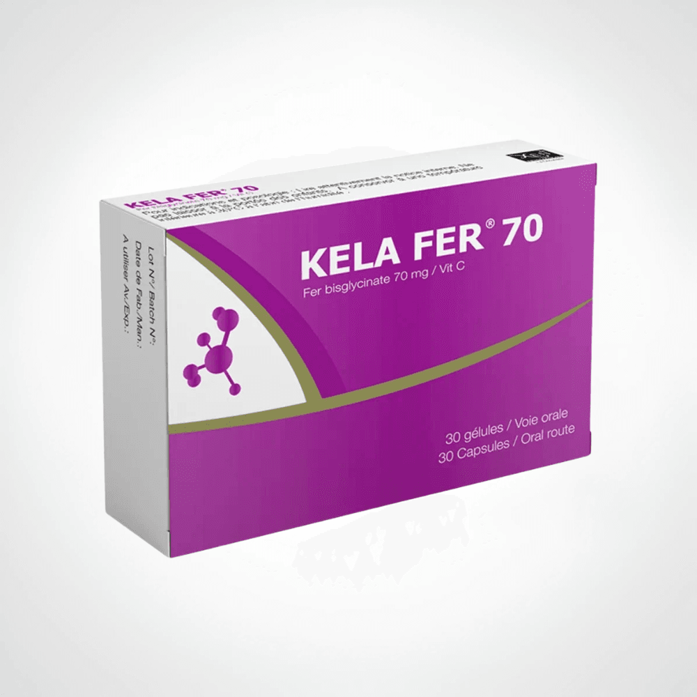 KELA FER 70 30 GELULES XEN
