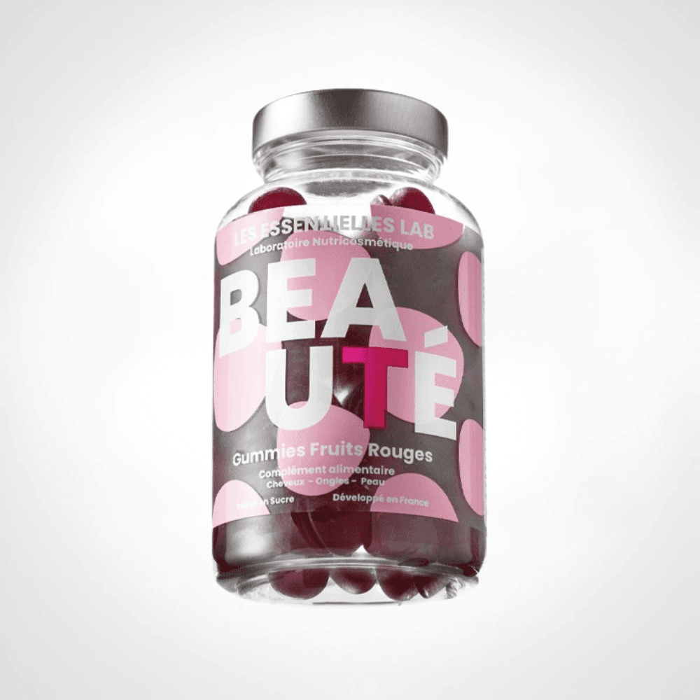 Les Essentielles Lab Beauty Gummies Fruits Rouge Boite 60