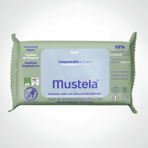 MUSTELA LINGETTES NETTOYANTES x60