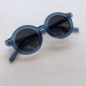 Lunettes de soleil bleues