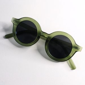 Lunettes de soleil vertes