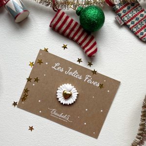 Fève en porcelaine “Ex-Voto”