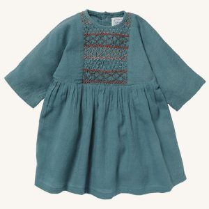 Robe Capucine – vert de gris