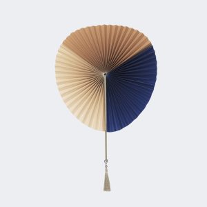 décoration murale – éventail en papier Saba