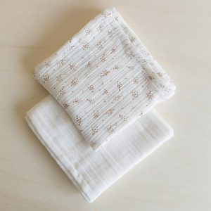 Set de langes étincelles Miel