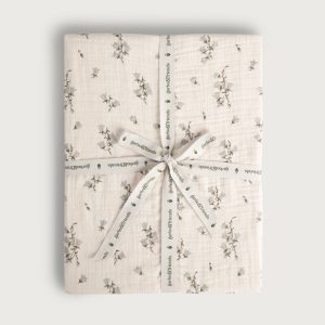 Drap-housse mousseline Bluebell 160x200cm