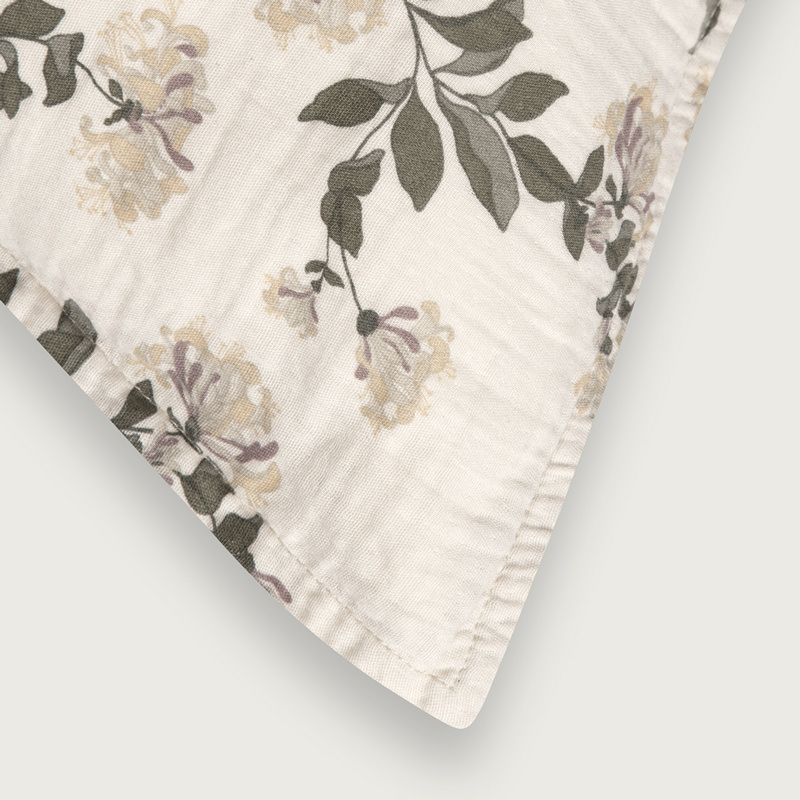 Taie d’oreiller en mousseline de coton Honeysuckle – Image 2