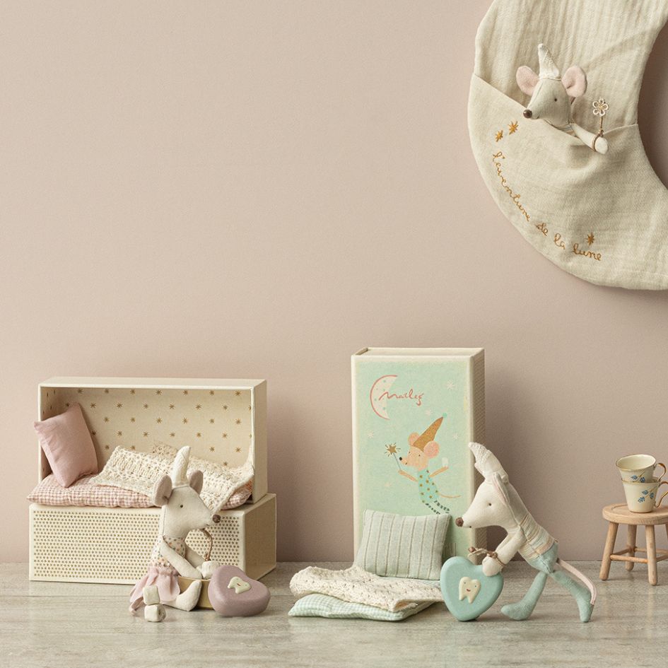 Souris Fée des Dents, petit frère dans sa boite – Image 2