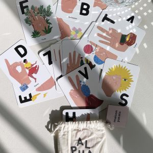 Cartes Alphabet (langue des signes)
