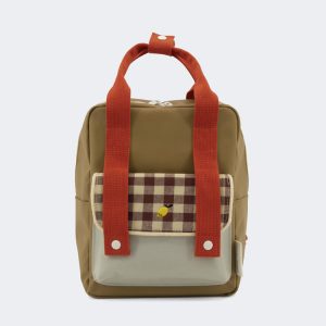 Sac à dos Gingham – Pool green