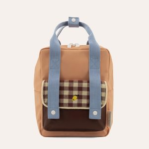 Sac à dos Gingham – Cherry red