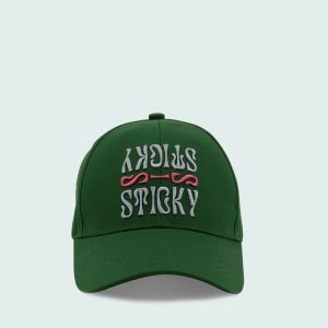 casquette coton Paris Green