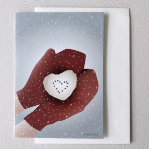 Carte Snow Heart