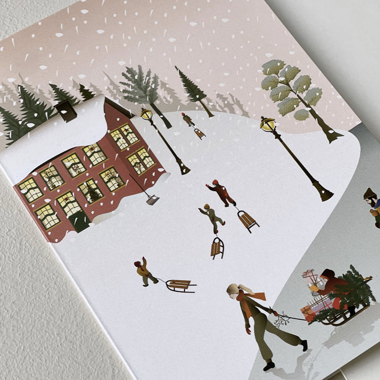 Carte White Christmas – Image 3
