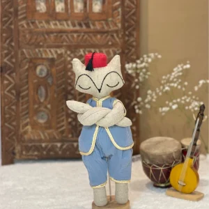 Petit Doudou Renard Tarbouche