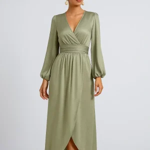 Robe Elya Vert Sauge